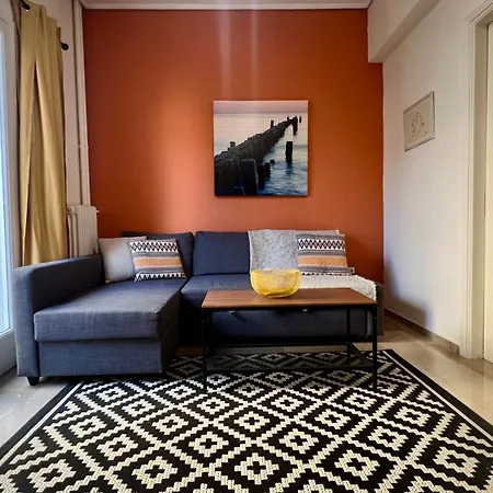 Modern & Cozy 51sqm In Thisseio 아파트